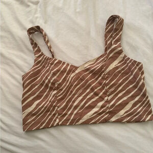 A new day and zebra crop top
